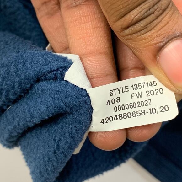 Under Armour Sweatshirt Mens XL Extra Large Blue ColdGear Fleece Half Zip - Picture 9 of 11